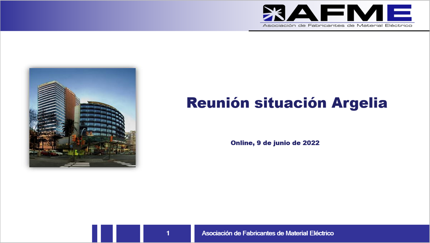 Lee más sobre el artículo Reunión sobre las nuevas limitaciones para las exportaciones a Argelia