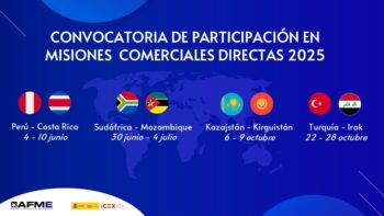 Lee más sobre el artículo Participa en las misiones comerciales directas de AFME y amplía tus horizontes comerciales